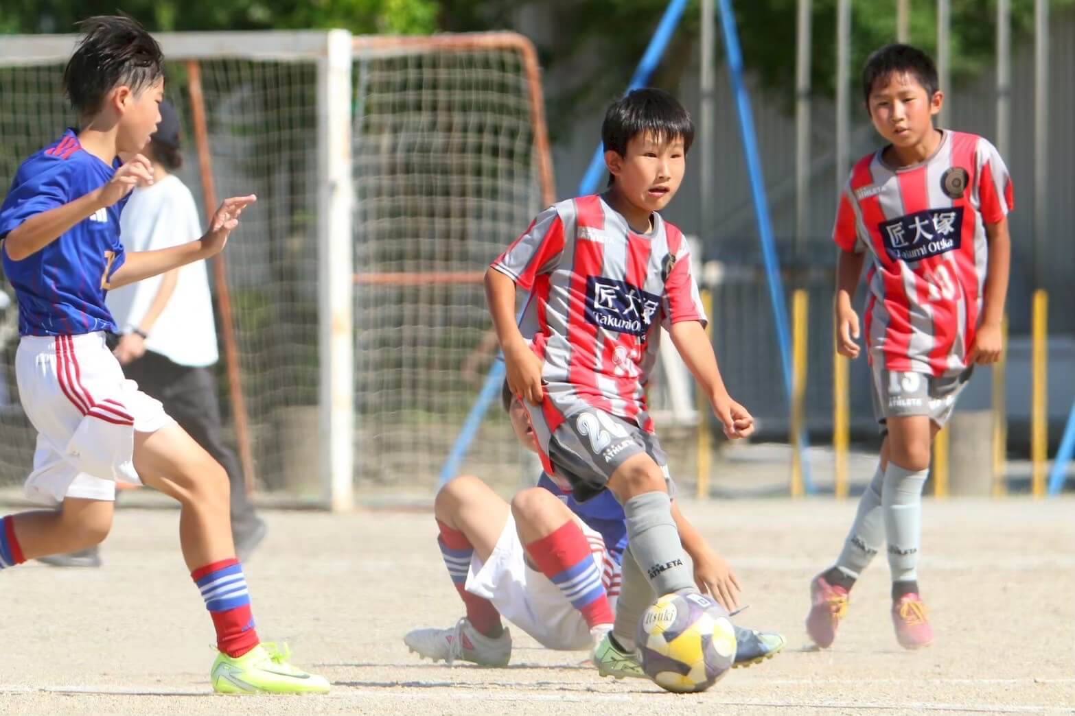 試合中の風景