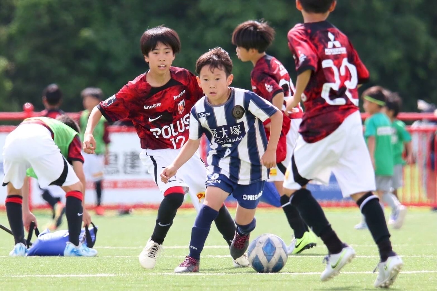 試合風景